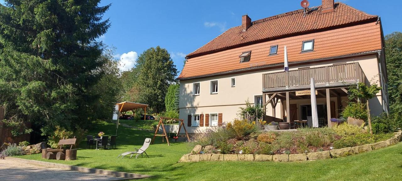 Saupsdorf Ferienwohnung Richtermuehle מראה חיצוני תמונה