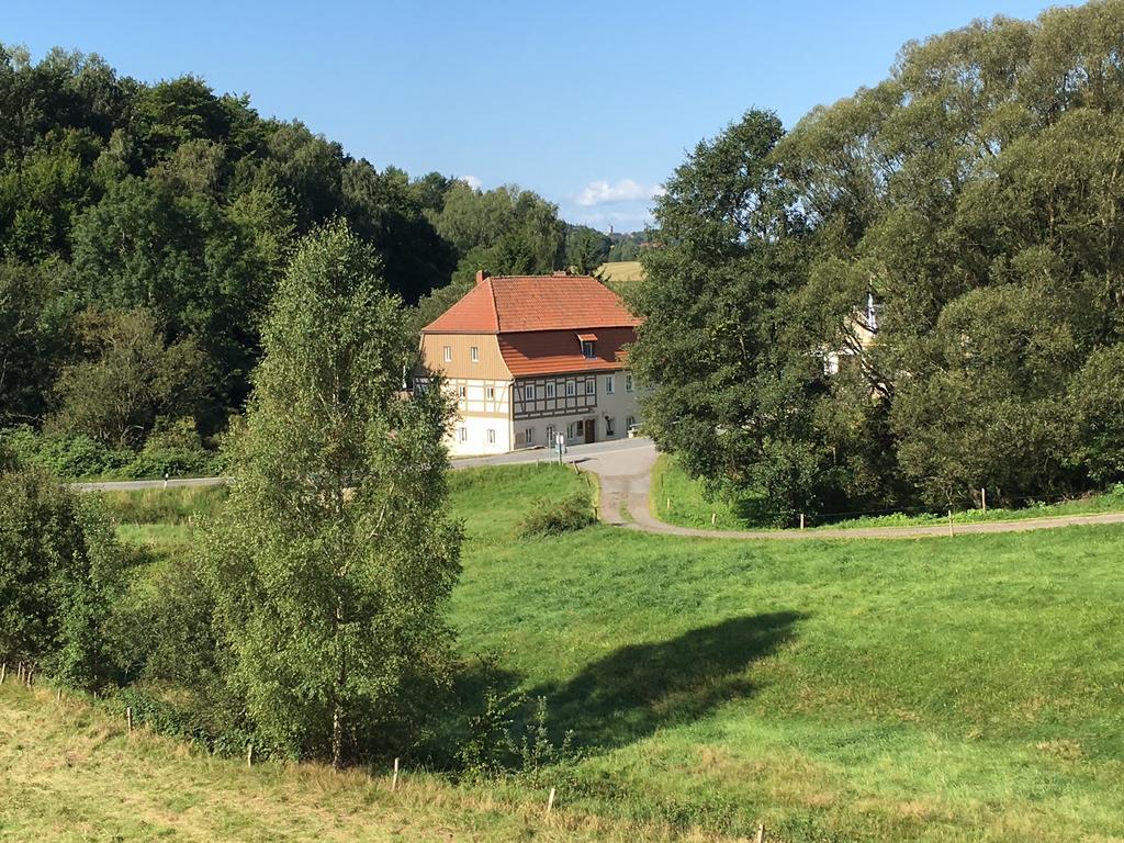 Saupsdorf Ferienwohnung Richtermuehle מראה חיצוני תמונה